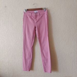 Lakeview Denim pink skinny stretch jeans Sz 26